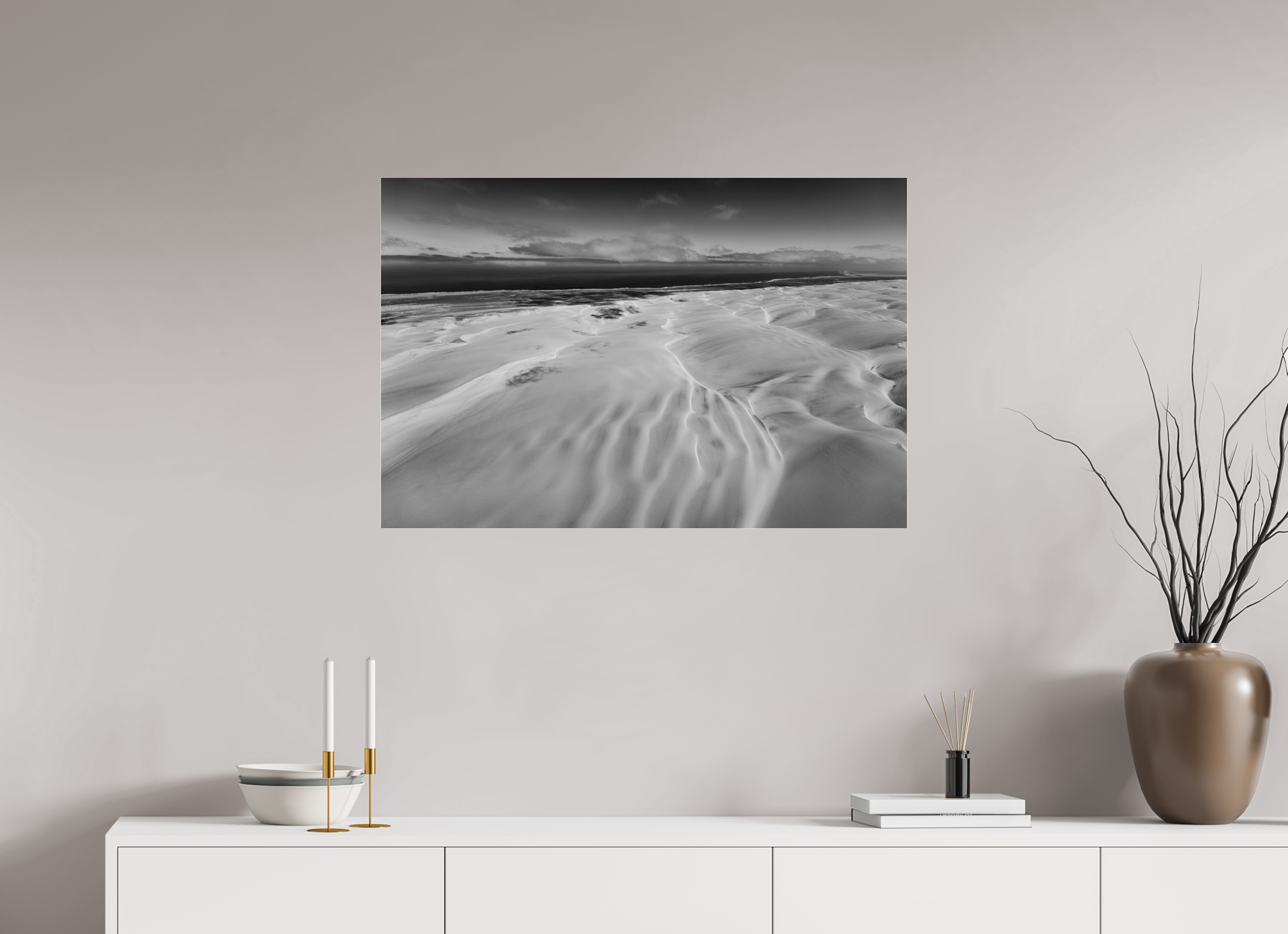 90 x 60 cm, Photo Print Under Acrylic Glass Skeleton Coast, Namibia, 2025