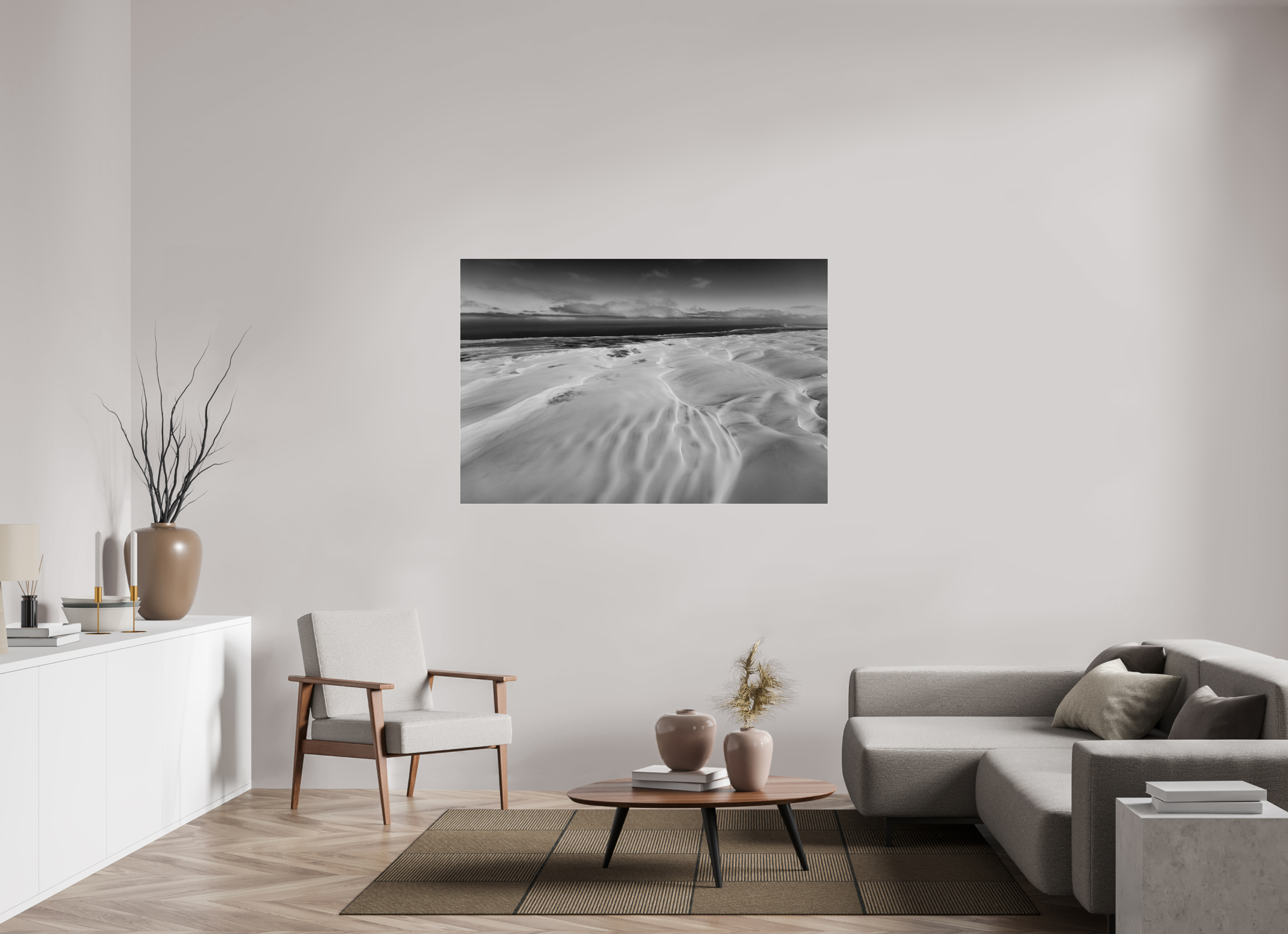 150 x 100 cm, Photo Print Under Acrylic Glass Skeleton Coast, Namibia, 2025