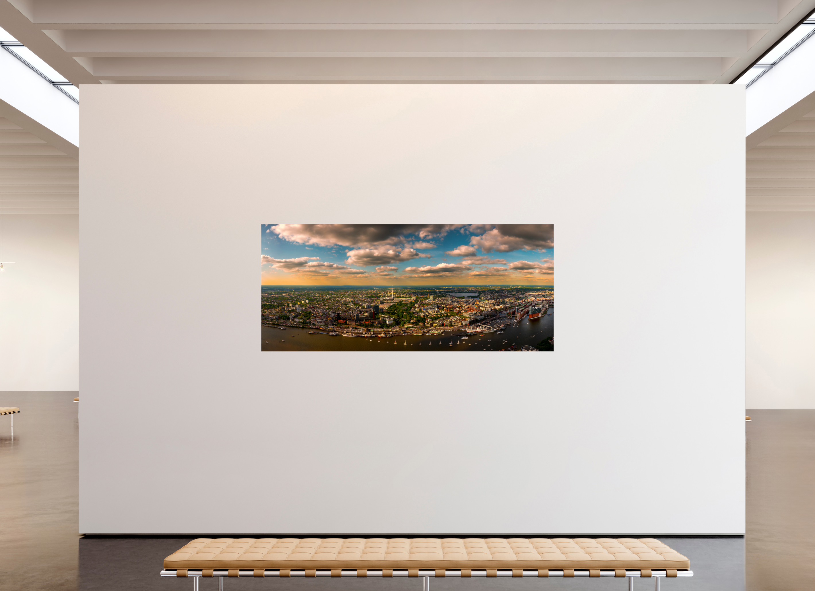 230,2 x 100 cm, Photo Print Under Acrylic Glass Hafengeburtstag Hamburg, Germany, 2025