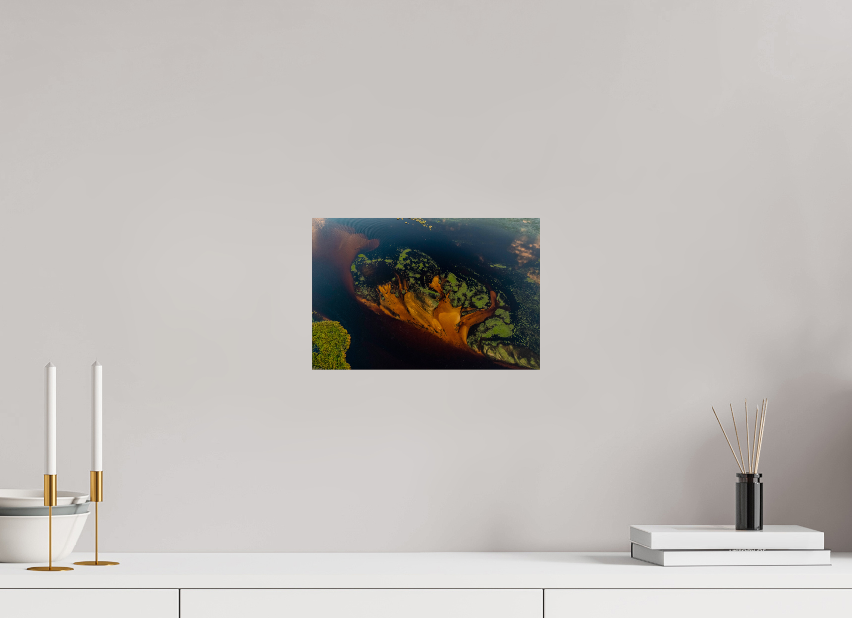30 x 20 cm, Photo Print Under Acrylic Glass Okavango Delta, Botswana, 2018