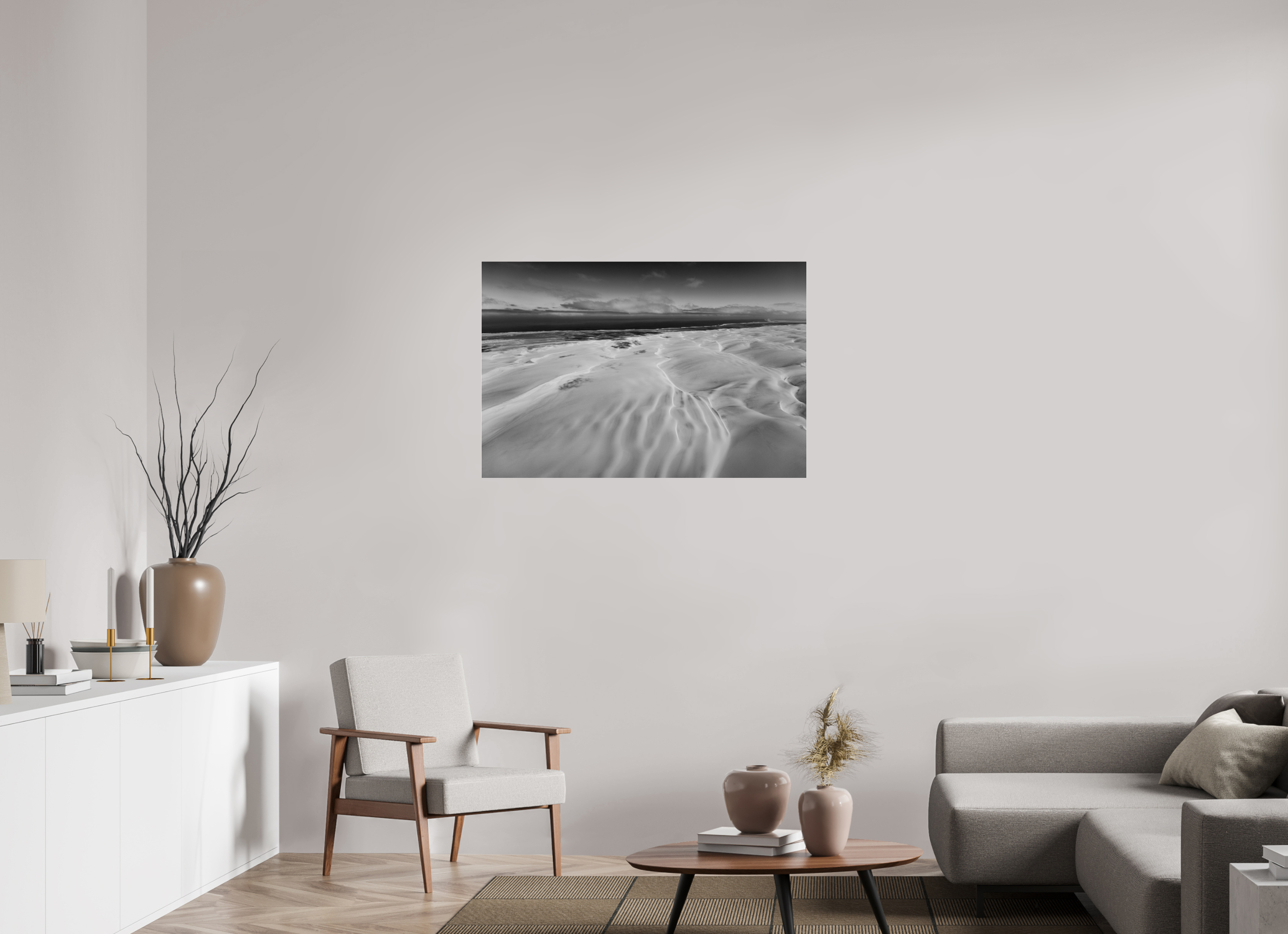105 x 70 cm, Photo Print Under Acrylic Glass Skeleton Coast, Namibia, 2025