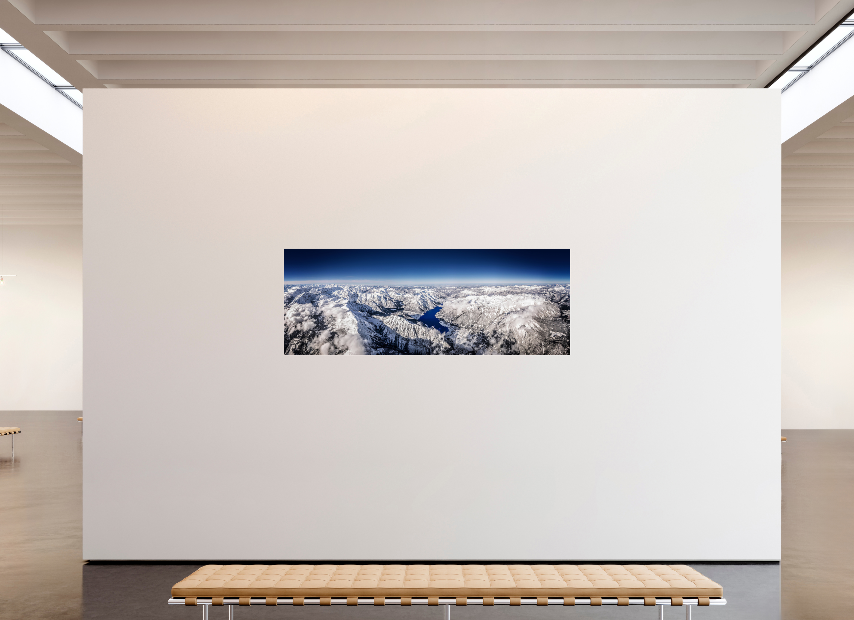 215,1 x 80 cm, Photo Print Under Acrylic Glass Achensee, Tirol, Austria, 2021