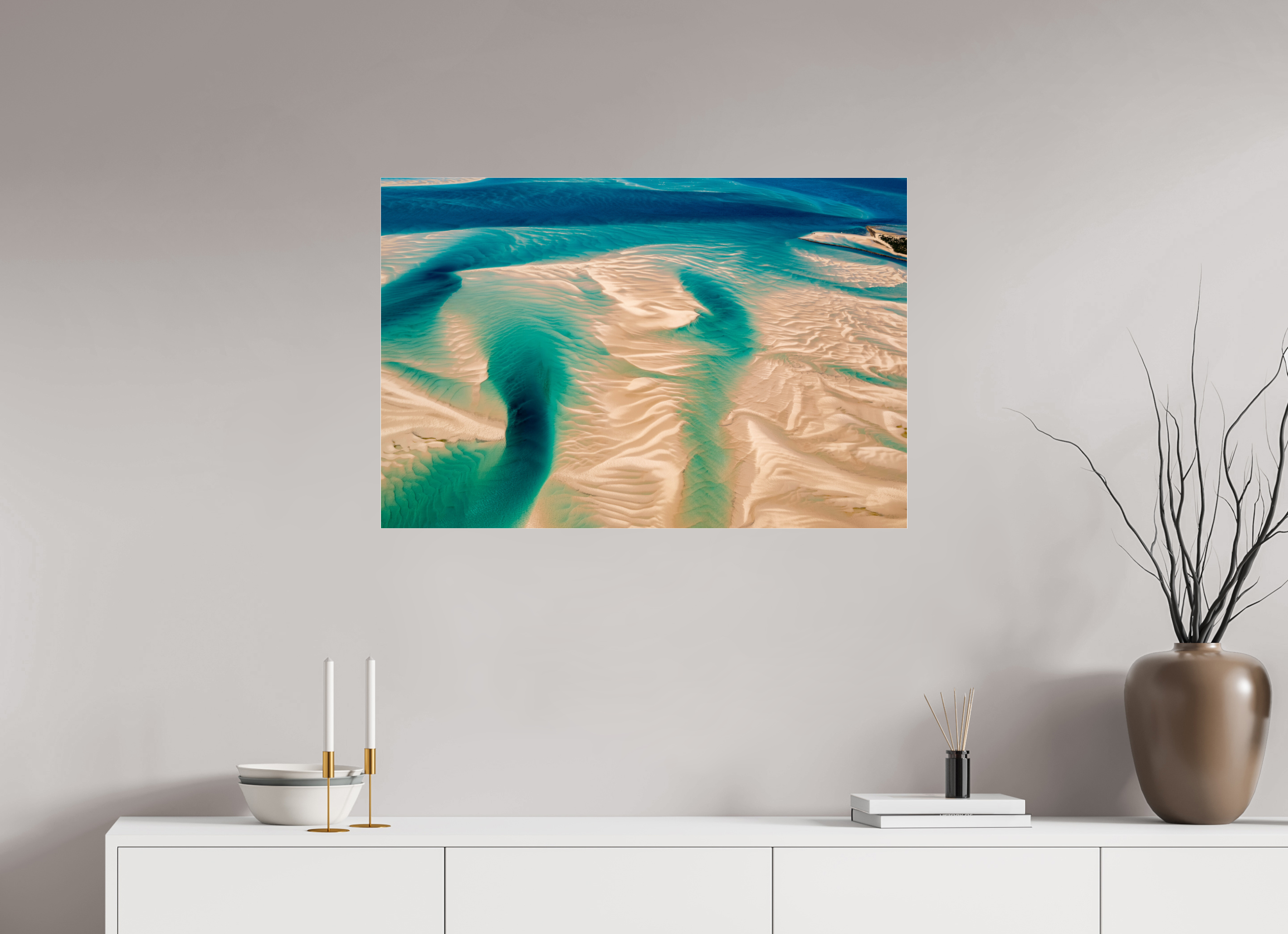 90 x 60 cm, Photo Print Under Acrylic Glass Basaruto Archipelago ll, Mozambique, 2018