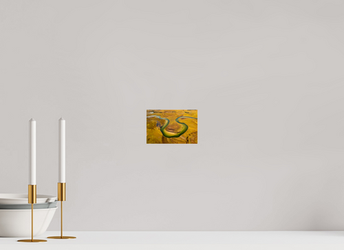 15 x 10 cm, Photo Print Under Acrylic Glass Cubango River, Angola, 2018