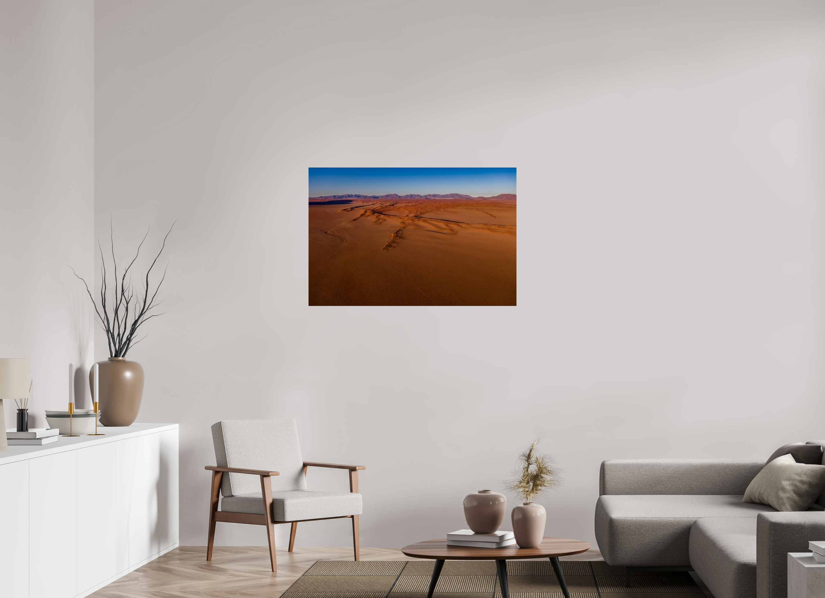 105 x 70 cm, Photo Print Under Acrylic Glass Namib Desert, Namibia, 2018