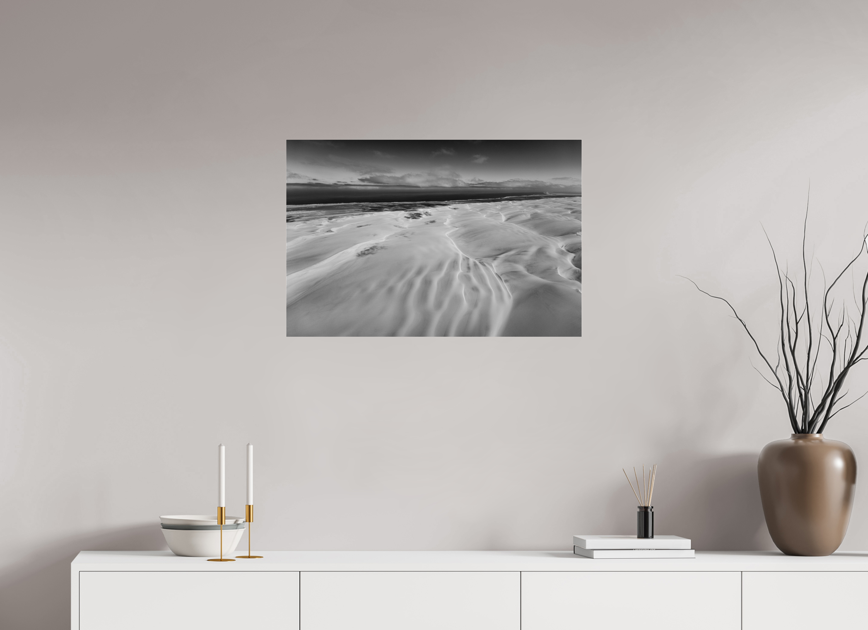 75 x 50 cm, Photo Print Under Acrylic Glass Skeleton Coast, Namibia, 2025