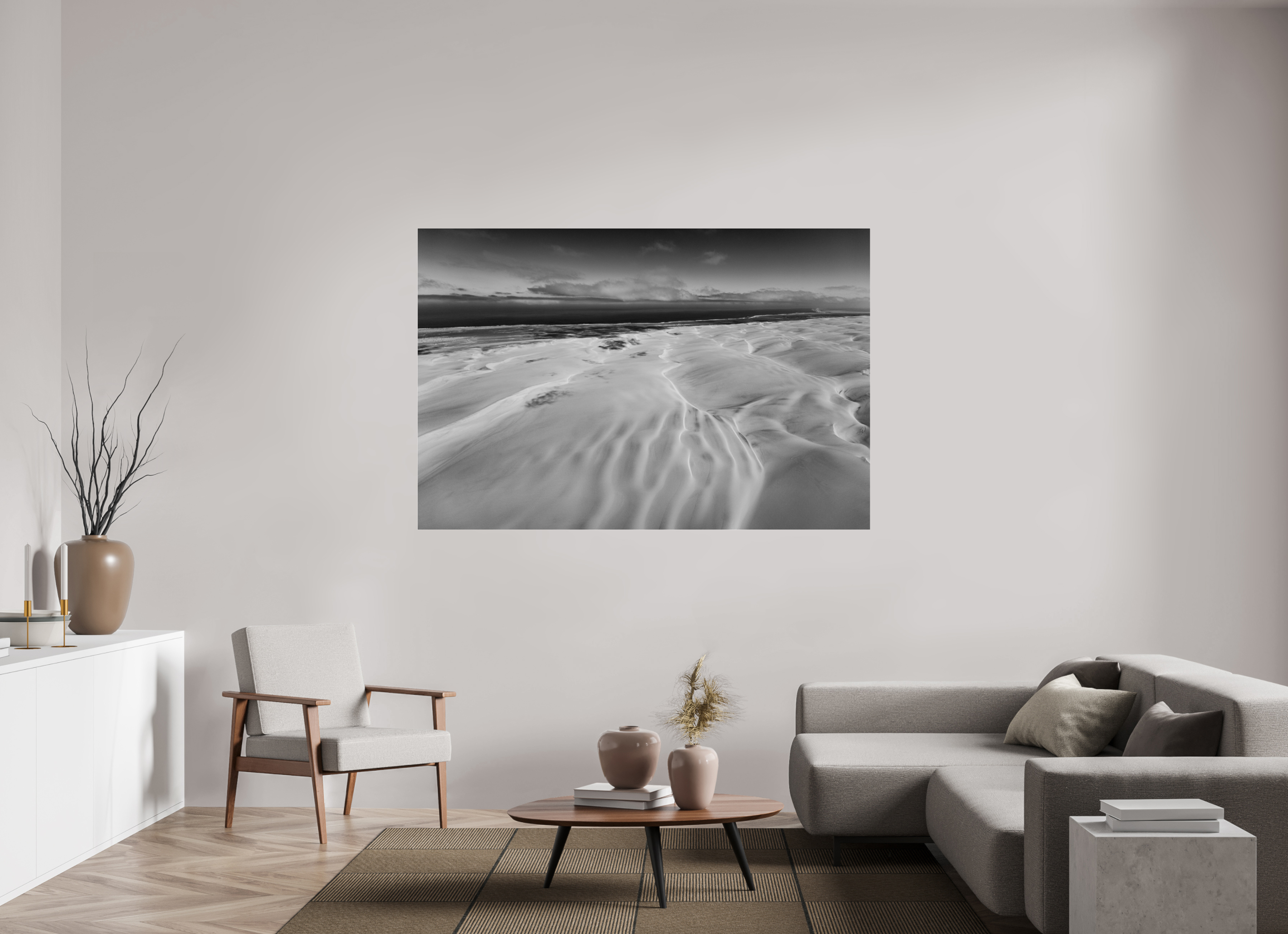180 x 120 cm, Photo Print Under Acrylic Glass Skeleton Coast, Namibia, 2025