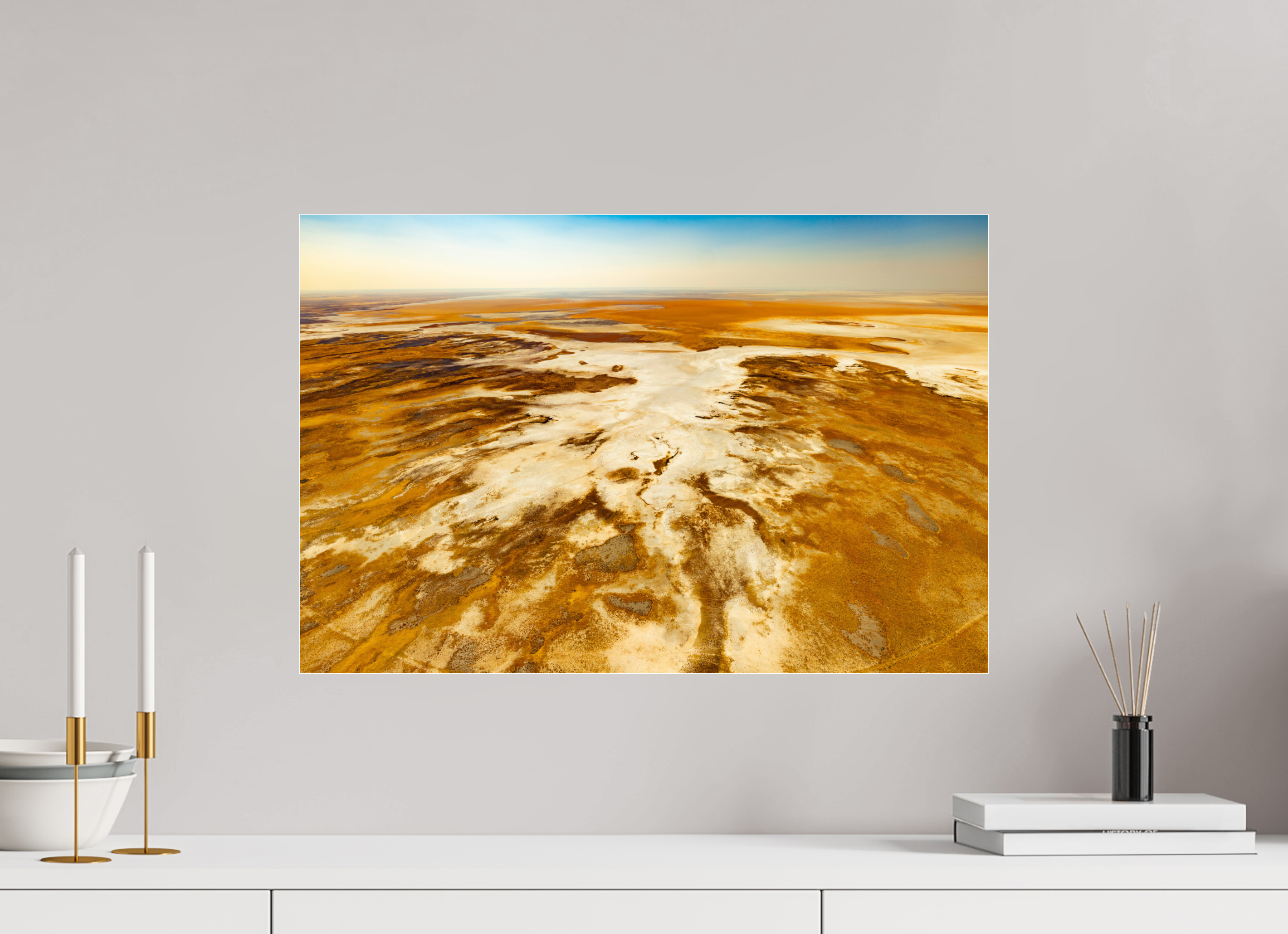 60 x 40 cm, Photo Print Under Acrylic Glass Etosha Pan, Namibia, 2025