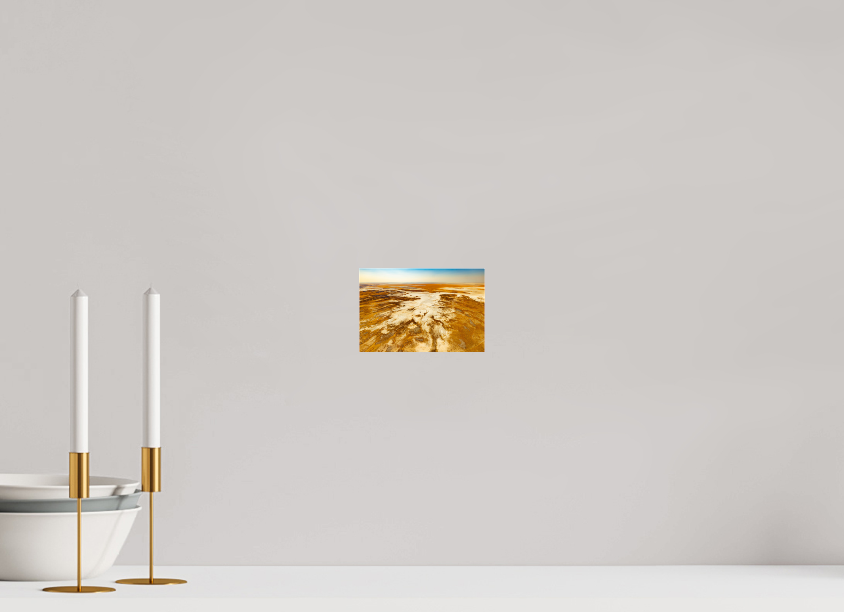 15 x 10 cm, Photo Print Under Acrylic Glass Etosha Pan, Namibia, 2025